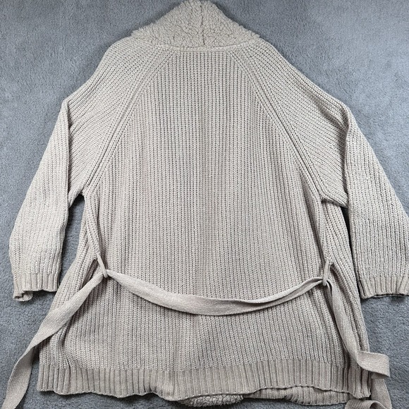 Koolaburra by Ugg Tan Chenille Cardigan Size 1X - Picture 10 of 11